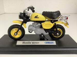 HONDA ホンダ モンキー Z50J 6V仕様モデル 1978年~1992年 1/12 1/18 約12cm ウェリー WELLY 50cc 原付バイク ミニカー 送料￥300