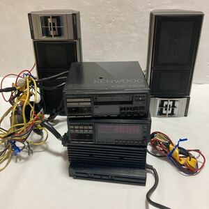 KENWOOD ksc-3090 カーオディオ　アンプ　カセット　スピーカー　まとめ　レトロ