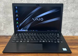 1円～ ●SONY VAIO Pro PG / Core i5 8250U (1.60GHz) / メモリ 8GB / SSD 256GB / 13.3型 フルHD (1920×1080) / Windows10 Pro 64bit