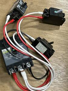 30A 20A2P安全ブレーカー　３個　20A 100v200v 仮設用