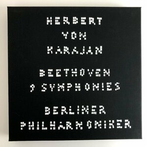 LP/ カラヤン、ベルリンフィル / ベートーヴェン：交響曲全集 デラックス / ドイツ盤 重量盤 8枚組 BOX DGG 028948356225 40501