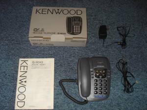 美品 完動品 メッセージテレホン 電話機 IS-m343 1996年製 KENWOOD ケンウッド 先日まで事務所で使用品 詳細不明 中古・ジャンク品扱いで