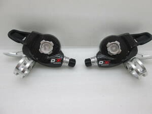 ◆◇中古 SRAM スラム X-0 3×9速 トリガーシフター 左右セット！◇◆