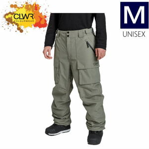 ● CLWR U Mountain Cargo PNT GREY GREEN Mサイズ メンズ スノーボード スキー パンツ PANT 23-24 日本正規品