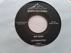 即決 デタミネーションズ 7インチ レコード DETERMINATIONS non sugar/heaven 7Record MEGA RARE Japanese Authentic SKA・SKINHEAD REGGAE