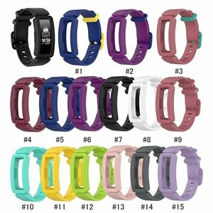 Fitbit Inspire/Inspire HR/ACE2 対応 バンド スマートウォッチ用 ストラップ 交換用ベルト 時計バンド Fitbit Ace 2用バンド 【#5】