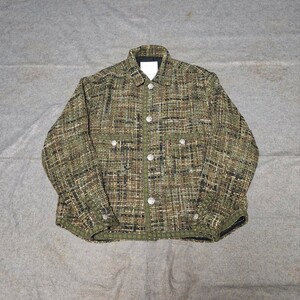 本物　readymade tweed shirt jacket ツイード　ジャケット