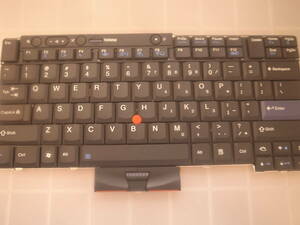 【国内発送】Lenovo互換 英語キーボード（US配置）ThinkPad X220 T400 T410 T420 T510 T520 W510 W520 SK-8855用（予備キートップ付）