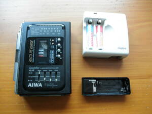 AIWA アイワ ステレオラジオカセットレコーダーHS-J10　カセットボーイ中古　ジャンク