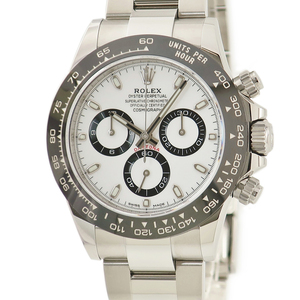 【3年保証】 ロレックス コスモグラフ デイトナ 116500LN ランダム番 白 パンダダイヤル 自動巻き メンズ 腕時計