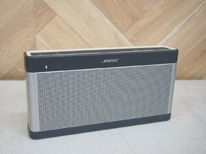 ☆【2K0405-3】 BOSE ボーズ スピーカー SoundLink Bluetooth speaker III 414255 現状品