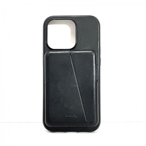 ベルロイ bellroy 携帯電話ケース/スマホカバー - レザー 黒 スマートフォンケース 財布