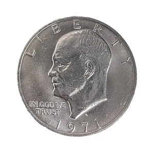 1971年 アメリカ ONE DOLLAR １ドル 硬貨 LIBERTY リバティイーグル アイゼンハワー 古銭 