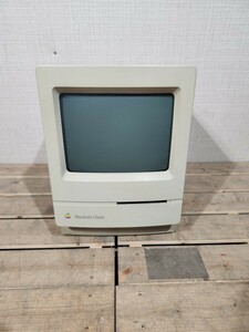 G☆ 昭和 レトロ PC Apple Macintosh Classic マッキントッシュ クラシック M0420 動作未確認 現状品 