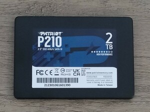PATRIOT P210 2.5inch 6Gb/s SATAⅢ Solid State Drive 2TB 【内蔵型SSD】