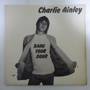 11186709;【UK盤/コーティングジャケ】Charlie Ainley / Bang Your Door