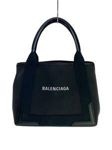 BALENCIAGA◆トートバッグ/キャンバス/BLK/339933・1000・S・002123