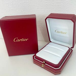 Cartier カルティエ 空箱 ボックス BOX 指輪 保存箱 ジュエリーケース リング アクセサリー入れ 赤色 Z165