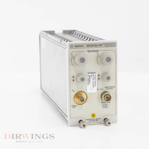 [DW] 8日保証 86116C ATO-70590 Agilent OPT 025 UK6 hp Keysight 80GHz Electrical 40GHz Optical Oscilloscope OE Module...[05791-0168]