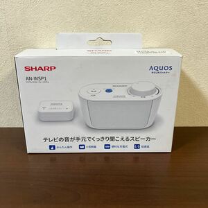 【美品】SHARP シャープ AQUOS ワイヤレススピーカーシステム サウンドパートナー AN-WSP1 動作品