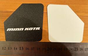 新品ミンコタ　Minn Kota デカール　ステッカー　ヘットカバー用