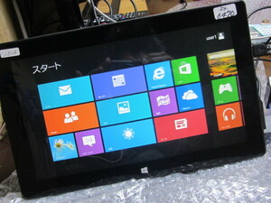 ジャンク　MicroSoft Windows RT Surface 1516　32GB タブレット 10型 wifi　黒　初期化済み　難　24-6470