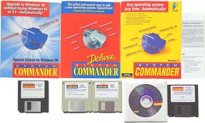 新古品 System Commander DOS, UNIX, OS/2, Linux, Windows 3.1, NT, 95, 98