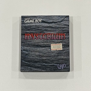 ★GAME BOY ソフト★ 　MYSCERIUM　ミステリウム　箱・説明書付き　現状品