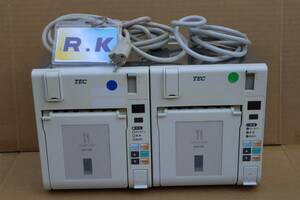 S0881(7)RK Y 【動作確認済・2台セット】東芝テック リモートプリンタ KCP-200