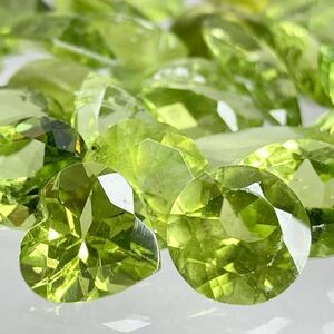 ［天然ペリドットおまとめ］ M 50ct 裸石 宝石 peridot jewelry ジュエリー ルース　②