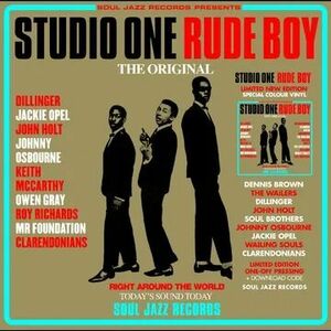 【新品】 V.A. (SOUL JAZZ RECORDS) / STUDIO ONE RUDE BOY (RED & CYAN VINYL, LIMITED, INDIE-EXCLUSIVE) (輸入LP)