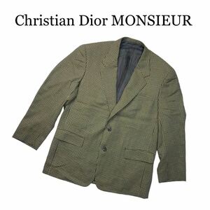 Christian Dior MONSIEUR クリスチャンディオールムッシュ テーラードジャケット 黄色系 総裏 ジャケット サイズAB-6 98-88-175