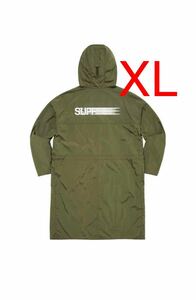 【XL】23SS Supreme Motion Logo Lightweight Parka オリーブ モッズコート ナイロンジャケット モーションロゴ