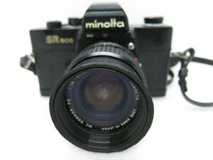 minolta SR505 フイルムカメラ　MC ROKKOR-PG 1:1.4 f=50mm 【ANO027】 