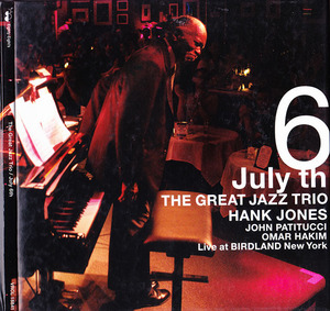 ★ 紙ジャケ,スーパーオーディオ盤, 名盤ピアノ・トリオ廃盤CD ★ The Great Jazz Trio ★ [ July 6th ] ★素晴らしいアルバムです。