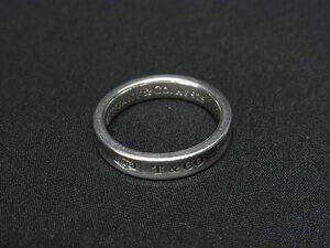 1円 TIFFANY＆Co ティファニー 1837 ナロー SV925 リング 指輪 アクセサリー 約11号 レディース シルバー系 AW9897