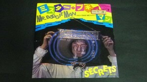 【カラーEP】SECRETSシークレッツ/ミスターブギーマン ディスコ 見本盤