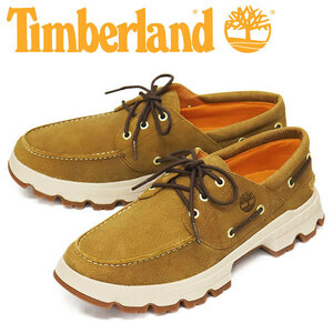 Timberland (ティンバーランド) A2D5D ORIGINAL ULTRA EK+ 3EYE MOCTOE オリジナルウルトラ モックトゥシューズ Wheat TB314 US7.5-約25.5c