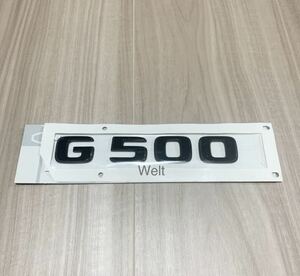 メルセデスベンツ 純正品 W463A G500 ブラック エンブレム ゲレンデヴァーゲン 新型 Gクラス W464 G550 ナイトパッケージ