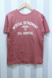 2-5935A/ヘラーズカフェ MEDICAL DETACHMENT 半袖TシャツHELLER