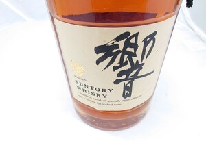 SUNTORY　WHISKY　響　1899　サントリー　ウイスキー　HIBIKI　金キャップ　裏　ゴールドラベル　750ml　43％　未開栓　古酒　ジャパニーズ