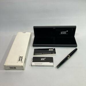 ★1円〜 MONTBLANC モンブラン 万年筆 ギャランティーカード付 カートリッジインク筆記用具 