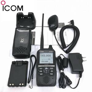 美品 アイコム iCOM ID-52 144/430MHz デュアルバンド 送信出力 5W デジタルトランシーバー 無線機 / 追加バッテリー など 多数付属品有り