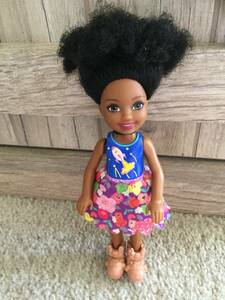 2019 Mattel Barbie Chelsea Club #DWJ33 African American Doll Rocket Ship Afro 海外 即決