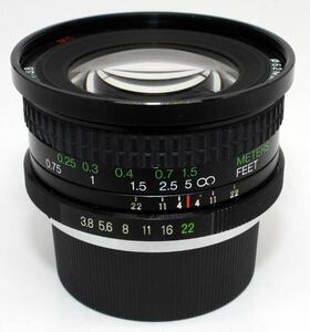 RICOH リコー 20mm F3.8 Y/Cマウント コンタックスマウント φ 62mm CONTAX カメラレンズ 中古