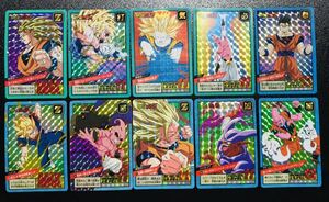 ドラゴンボール カードダス スーパーバトル パート11-15弾 No.496 No.573 隠しキラカード 1994年製 Dragonball carddass Prism Rare ⑧