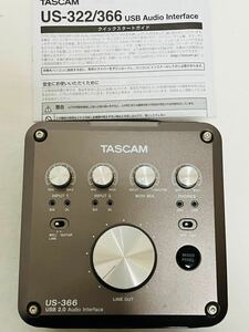 TASCAM US-366 ジャンク オーディオインターフェース タスカム 音響機器