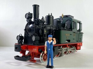 7-71■Gゲージ LGB SPREEWALD DEV 蒸気機関車 外国車両 鉄道模型 同梱不可(acc)