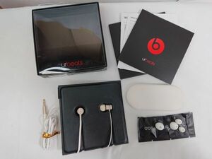 Beats by Dr.Dre Urbeats SE カナル型イヤホン ゴールド BT-IN-URBTS2SE-GLD MK9X2PA/A 動作確認済 ls0015