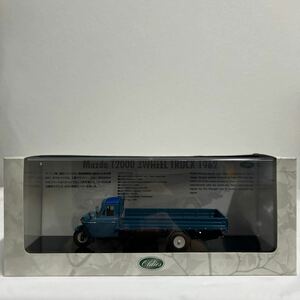 EBBRO 1/43 MAZDA T2000 1962年 Blue エブロ マツダ オート三輪車 バタバタ 懐かしの昭和レトロ 商用車 ミニカー モデルカー